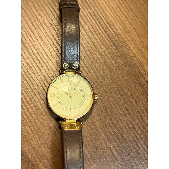 Anne Klein Women’s Gold-Tone Watch – Pre-Owned with Original Box - Picture 12 of 15